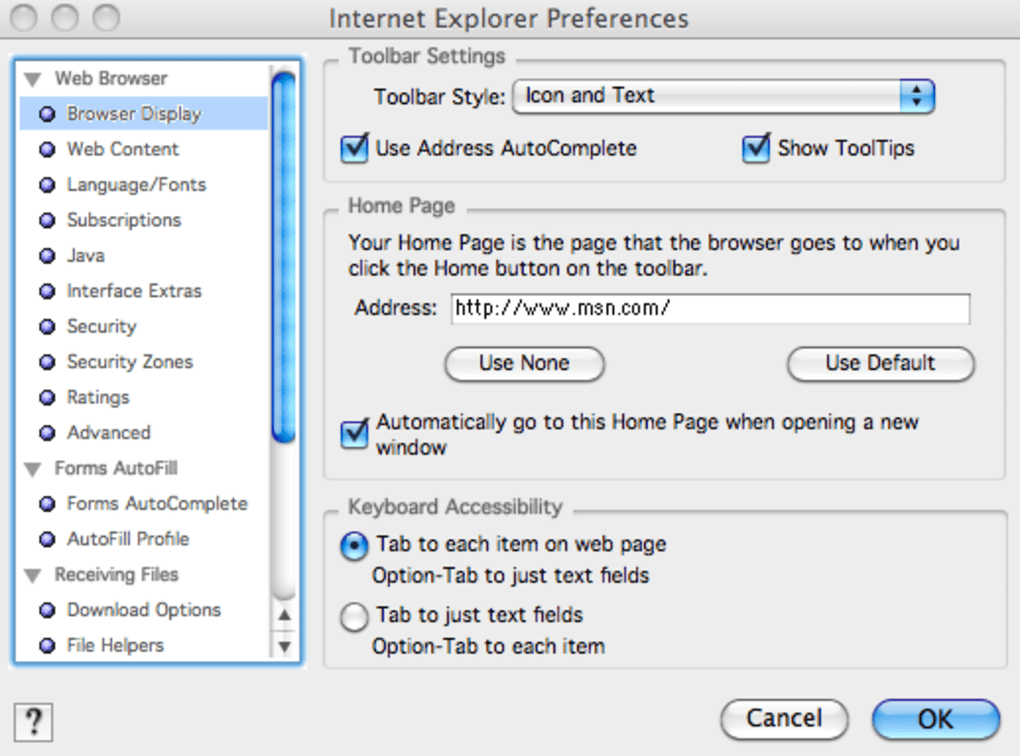 Internet Explorer For My Mac